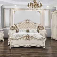 Кровать 1800 Джоконда (крем) в Ялуторовске - yalutorovsk.mebel24.online | фото 6