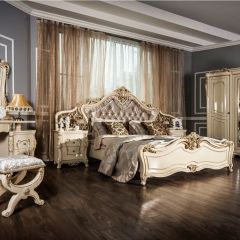 Кровать 1800 Джоконда (крем) в Ялуторовске - yalutorovsk.mebel24.online | фото 7