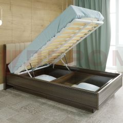 Кровать КР-1011 с мягким изголовьем в Ялуторовске - yalutorovsk.mebel24.online | фото 5