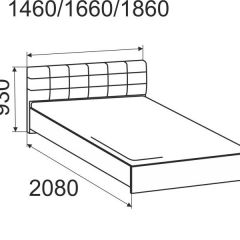 Кровать Лита с подъемным механизмом 1800*2000 в Ялуторовске - yalutorovsk.mebel24.online | фото 3