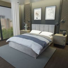 Кровать Мерида Решетка+ПМ (1400) *БЕЗ ДНА в Ялуторовске - yalutorovsk.mebel24.online | фото