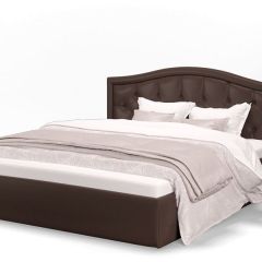 Кровать Стелла 1200 + Основание (Лесмо brown) коричневый в Ялуторовске - yalutorovsk.mebel24.online | фото