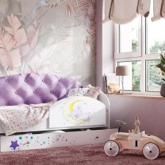 Кровать Звездочка на щитах + Бортик в Ялуторовске - yalutorovsk.mebel24.online | фото 3