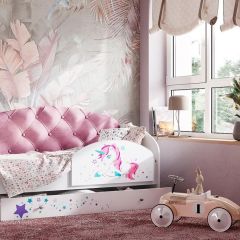 Кровать Звездочка на щитах + Бортик в Ялуторовске - yalutorovsk.mebel24.online | фото 4