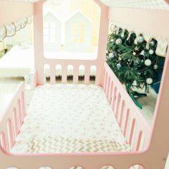 Кровать-домик без ящика 800*1600 (Розовый) в Ялуторовске - yalutorovsk.mebel24.online | фото 3