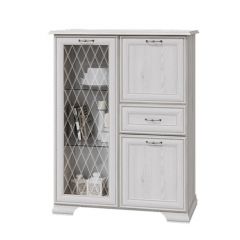 НИКОЛЬ Комод с 1 ст.дв., 2 гл.дв, 1 ящика в Ялуторовске - yalutorovsk.mebel24.online | фото
