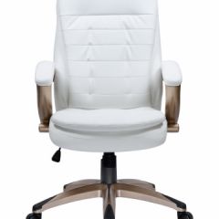 Офисное кресло для руководителей DOBRIN DONALD LMR-106B белый в Ялуторовске - yalutorovsk.mebel24.online | фото