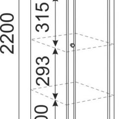 Пенал М04 Беатрис (дуб млечный) в Ялуторовске - yalutorovsk.mebel24.online | фото 2