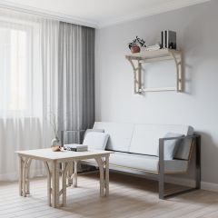 Полка Конструктор Арт.П830-1 в Ялуторовске - yalutorovsk.mebel24.online | фото 4