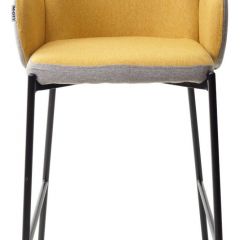 Полубарный стул NYX (H=65cm) VF106 желтый / VF120 серый М-City в Ялуторовске - yalutorovsk.mebel24.online | фото 5
