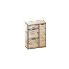 Прихожая Карина композиция 8 (Акация Молдау) в Ялуторовске - yalutorovsk.mebel24.online | фото 3