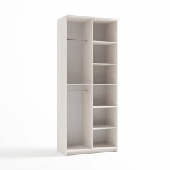 Шкаф 2-х створчатый Дуэт Люкс без зеркала в Ялуторовске - yalutorovsk.mebel24.online | фото 7