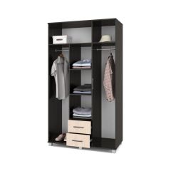 ЕВА Шкаф 3-х дверный Е34 в Ялуторовске - yalutorovsk.mebel24.online | фото 4