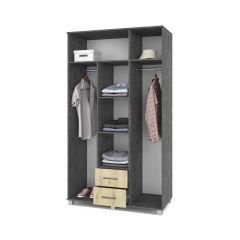 ЕВА Шкаф 3-х дверный Е34 в Ялуторовске - yalutorovsk.mebel24.online | фото 8