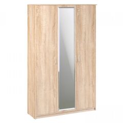 Шкаф 3-х створчатый Дуэт Люкс с зеркалом в Ялуторовске - yalutorovsk.mebel24.online | фото 3
