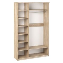 Шкаф 3-х створчатый Дуэт Люкс с зеркалом в Ялуторовске - yalutorovsk.mebel24.online | фото 4