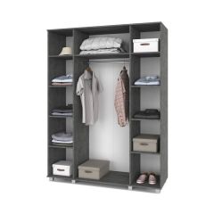 ЕВА Шкаф 4-х дверный Е40 в Ялуторовске - yalutorovsk.mebel24.online | фото 8