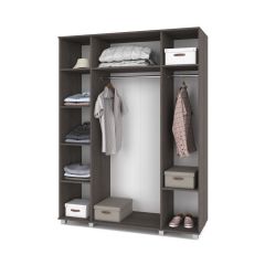 ЕВА Шкаф 4-х дверный Е41 в Ялуторовске - yalutorovsk.mebel24.online | фото 2
