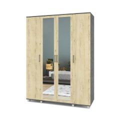 ЕВА Шкаф 4-х дверный Е41 в Ялуторовске - yalutorovsk.mebel24.online | фото 7