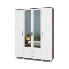 ЕВА Шкаф 4-х дверный Е43 в Ялуторовске - yalutorovsk.mebel24.online | фото