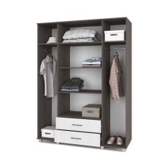 ЕВА Шкаф 4-х дверный Е43 в Ялуторовске - yalutorovsk.mebel24.online | фото 2