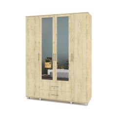 ЕВА Шкаф 4-х дверный Е43 в Ялуторовске - yalutorovsk.mebel24.online | фото 5
