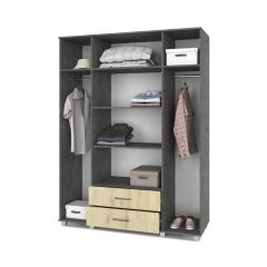 ЕВА Шкаф 4-х дверный Е43 в Ялуторовске - yalutorovsk.mebel24.online | фото 8