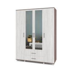 ЕВА Шкаф 4-х дверный Е43 в Ялуторовске - yalutorovsk.mebel24.online | фото 9