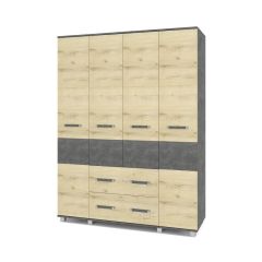 ВИОРА Шкаф 4-х дверный В43 в Ялуторовске - yalutorovsk.mebel24.online | фото 5
