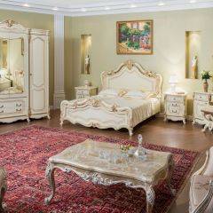 Шкаф 4-х створчатый Мона Лиза (крем) в Ялуторовске - yalutorovsk.mebel24.online | фото 5
