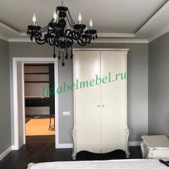 Шкаф для одежды Луиза (ММ-227-01/02Б) в Ялуторовске - yalutorovsk.mebel24.online | фото 2
