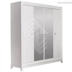 Шкаф для одежды Сабрина (ММ-302-01/04) с зеркалами в Ялуторовске - yalutorovsk.mebel24.online | фото 1