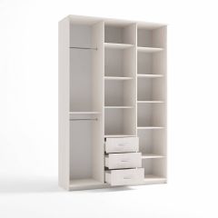 Шкаф комбинированный Дуэт Люкс с зеркалом в Ялуторовске - yalutorovsk.mebel24.online | фото 7