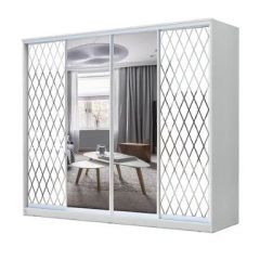 Шкаф-купе ХИТ 23-24/2-6556 (620) в Ялуторовске - yalutorovsk.mebel24.online | фото