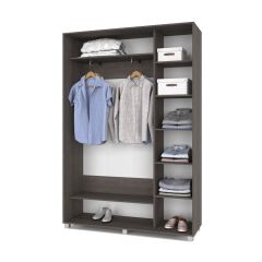 РОЛАНД Шкаф-купе Анкор темный (450*1500) Р451 в Ялуторовске - yalutorovsk.mebel24.online | фото 2