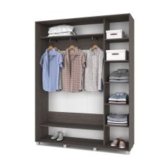 РОЛАНД Шкаф-купе Анкор темный (450*1700) Р471 в Ялуторовске - yalutorovsk.mebel24.online | фото 3