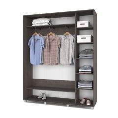 РОЛАНД Шкаф-купе Анкор темный (450*1800) Р481 в Ялуторовске - yalutorovsk.mebel24.online | фото 2