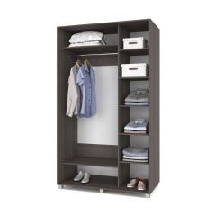 РОЛАНД Шкаф-купе с зеркалом Анкор темный (600*1300) Р632 в Ялуторовске - yalutorovsk.mebel24.online | фото 2