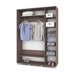 РОЛАНД Шкаф-купе Шимо темный (450*1600) Р461 в Ялуторовске - yalutorovsk.mebel24.online | фото 3