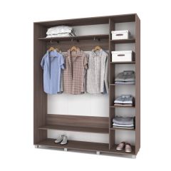 РОЛАНД Шкаф-купе Шимо темный (450*1800) Р481 в Ялуторовске - yalutorovsk.mebel24.online | фото 2
