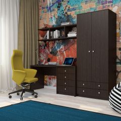 Шкаф Нина (М6) Венге в Ялуторовске - yalutorovsk.mebel24.online | фото