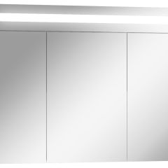 Шкаф-зеркало Аврора 90 с подсветкой LED Домино (DV8011HZ) в Ялуторовске - yalutorovsk.mebel24.online | фото 1