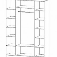 ГАММА Спальный гарнитур (модульный) дуб вотан в Ялуторовске - yalutorovsk.mebel24.online | фото 15