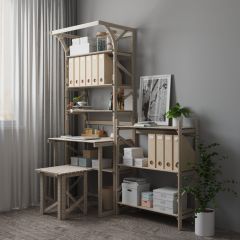 Стеллаж Конструктор Арт.С1000-1 в Ялуторовске - yalutorovsk.mebel24.online | фото 4