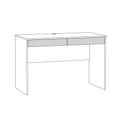 Стол компьютерный 12.69 Бостон в Ялуторовске - yalutorovsk.mebel24.online | фото 2