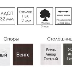 Стол раскладной Ялта-2 (опоры массив резной) в Ялуторовске - yalutorovsk.mebel24.online | фото 4