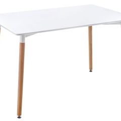 Стол деревянный Table 110 white / wood в Ялуторовске - yalutorovsk.mebel24.online | фото