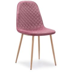 Стул на металлокаркасе Capri pink / wood в Ялуторовске - yalutorovsk.mebel24.online | фото