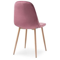 Стул на металлокаркасе Capri pink / wood в Ялуторовске - yalutorovsk.mebel24.online | фото 4