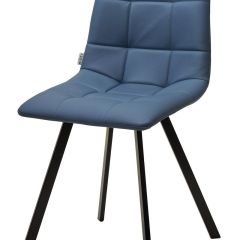 Стул CHILLI-Q SQUARE Oracul 795 Синий, экокожа PU / черный каркас, М-City в Ялуторовске - yalutorovsk.mebel24.online | фото
